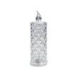 Decorative crystal rose LED candle, ideal for home and festival lighting.