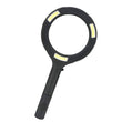 Magnifying glass with 3x magnification and LED lights.