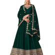 Silk Gown With Dupatta