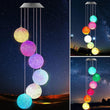 Color-changing solar crystal ball light for garden