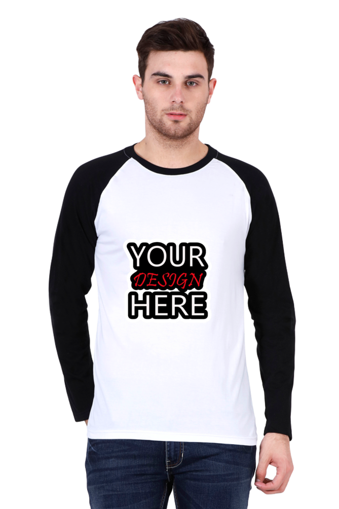 RAGLAN FULL SLEEVE CUSTOMIZED TSHIRT