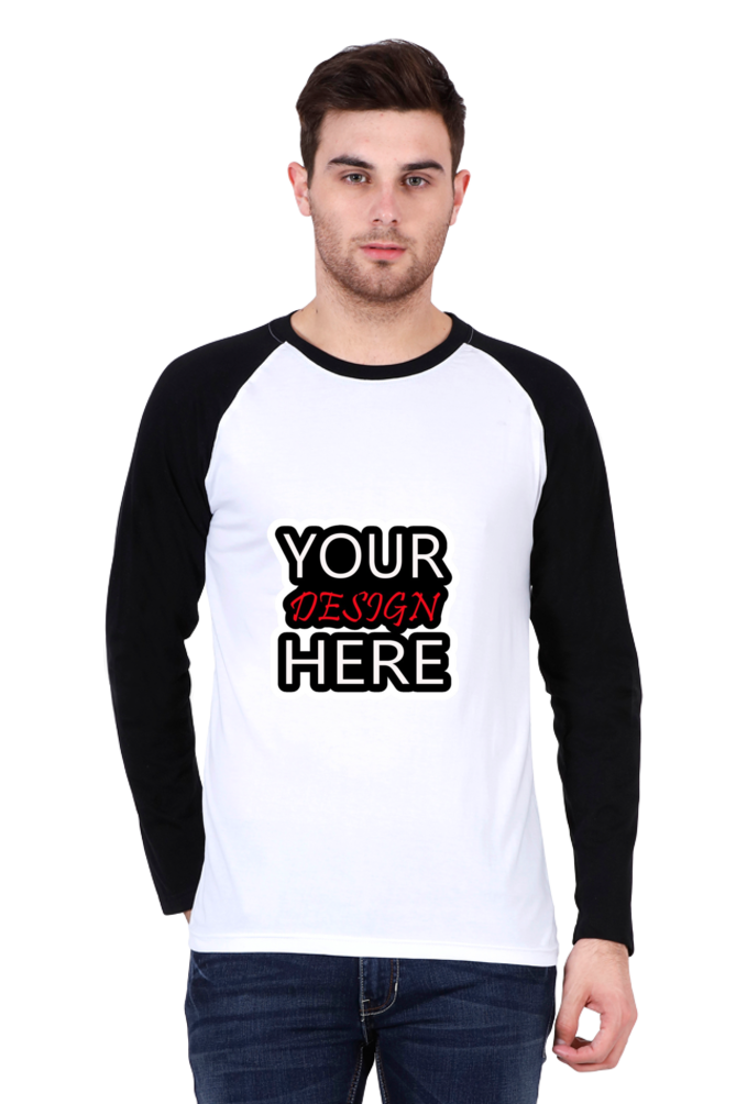 RAGLAN FULL SLEEVE CUSTOMIZED TSHIRT