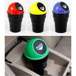 Mini dustbin for car use, with practical features