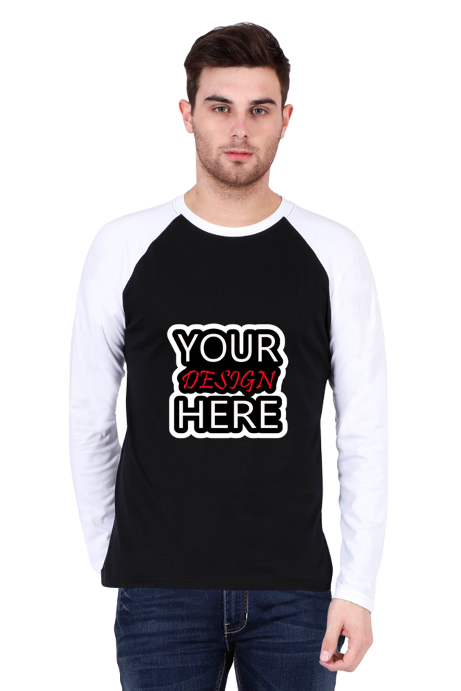 RAGLAN FULL SLEEVE CUSTOMIZED TSHIRT