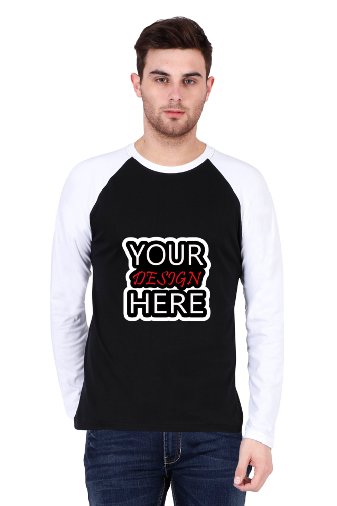 RAGLAN FULL SLEEVE CUSTOMIZED TSHIRT