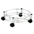 Stainless steel gas cylinder trolley, durable