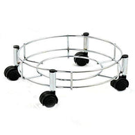 Stainless steel gas cylinder trolley, durable