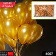 Set of 1000 multicolor balloons for festive events