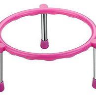 Stainless steel single ring matka stand