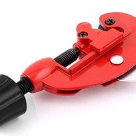 Tubing pipe cutter with red handle