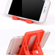 Adjustable mobile stand with foldable design