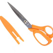 Stainless steel scissors with cover, 8 inch