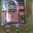 Security Alarm Metallic Lock System with 3 Keys (1 Set / Mix Color)