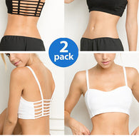 Sexy Celebrity Style Caged Sports Bra Pack-2