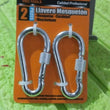 Snap Hook with Screw-Stainless Steel Snap Hook Clip Heavy Duty, Carabiner Clip (6×60 MM / 2 Pcs Set)