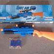 Large plastic toy gun for kids' outdoor play