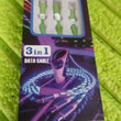 3 in 1 Charging Cable Light Up Fast Charger Multi Charging Cable (1 Pc)