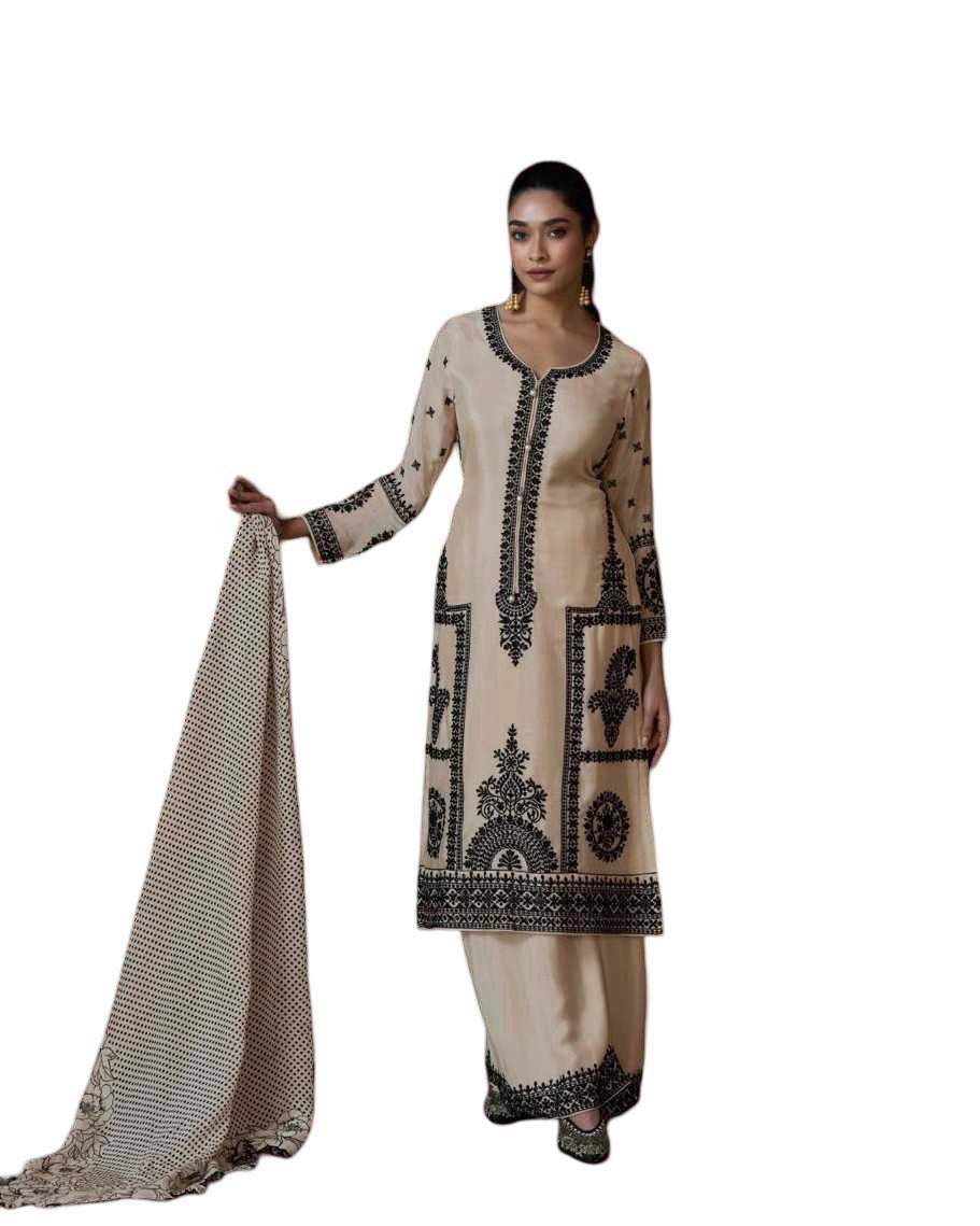 Alemzeb Plazzo Suit Set