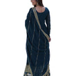 2 Piece Gown with Dupatta