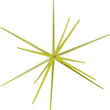 3D Gold Star Hanging Decoration Star, Acrylic Look  Hanging Luminous Star for Windows, Home, Garden Festive Embellishments for Holiday Parties Weddings Birthday Home Decoration (Medium)