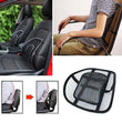 Ergonomic back rest with ventilation support.