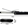 Compact and durable black curling iron rod for women.