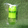 Protein shake bottle, with blender ball and grip, BPA free.