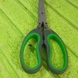 Multifunction Vegetable Stainless Steel Herbs Scissor with 5 Blades (1 Pc)