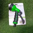 Metal garden hose nozzle with 8 functions