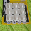 Adhesive Hooks for Wall Hanging Clothes Strong Adhesive Hooks (9 pcs Set)