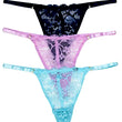 3 Pack Women’s G-String Lace Underwear