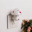 LED mushroom lamp with automatic night sensor.