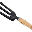 Garden fork, hand cultivator, trowel set