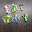 Bell Shape Pencil Top Promotional toys (1 Pc / Mix Colour & Design)