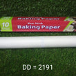 Backing non stick paper