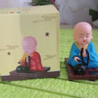 Solar Powered Sitting Buddha Statue,  Moving Head and Hand (1 Pc / Medium)