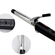 Adjustable temperature curling rod for perfect curls.