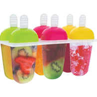 Set of 6 multicolor kulfi and ice cream molds