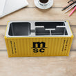 Shipping Container Pen Holder Shipping Container Model Pen Name Cardholder Simulated Container Model For Business Gift