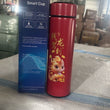 Printed Smart Vacuum Insulated Water Bottle with LED Temperature Display (1 Pc / 500 ML Approx / Multicolor)