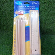 Colorful Wooden Pencil Set with Pencil box, Ruler, Sharpener For for Kids, Artist, Architect (12 Pcs Set)