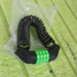 Spiral Cable Lock | 4-Digit Combination Code | Bicycle Security Lock (1 Pc)