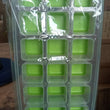 green color ice cube tray