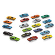 25-piece set of Super Racer toy cars, featuring a variety of car designs and colors