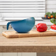 Thick plastic strainer bowls for rice and vegetables