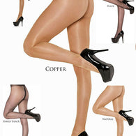 4 pairs Gloss Sheer to Waist Tights Pantyhose