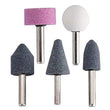 Mounted abrasive stones, multicolour pack.