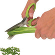 Stainless steel herb scissors