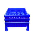 Three-piece plastic rack organizer for versatile storage