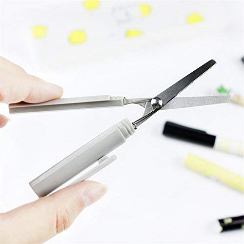 Portable scissors in a pen-style design.